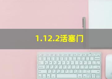 1.12.2活塞门