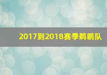 2017到2018赛季鹈鹕队