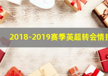 2018-2019赛季英超转会情报