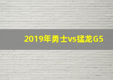 2019年勇士vs猛龙G5