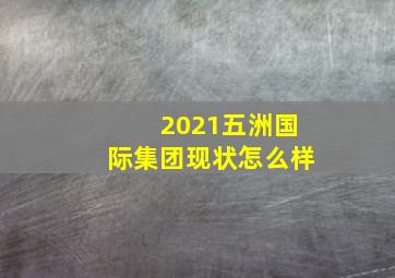 2021五洲国际集团现状怎么样