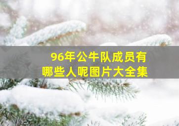 96年公牛队成员有哪些人呢图片大全集