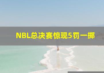 NBL总决赛惊现5罚一掷