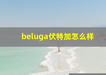 beluga伏特加怎么样