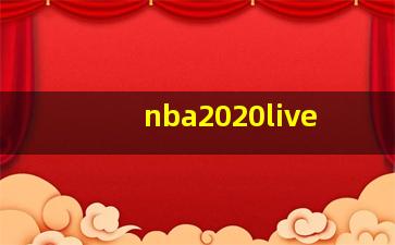 nba2020live