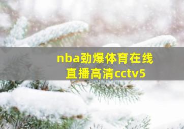 nba劲爆体育在线直播高清cctv5