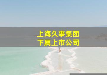 上海久事集团下属上市公司