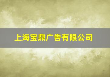 上海宝鼎广告有限公司