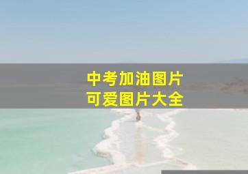 中考加油图片可爱图片大全