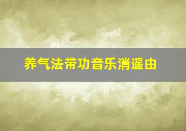 养气法带功音乐消遥由