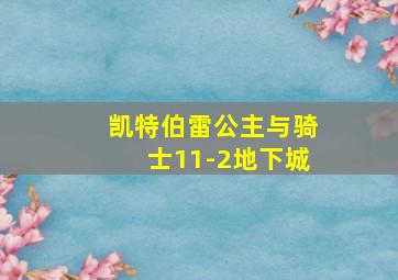 凯特伯雷公主与骑士11-2地下城