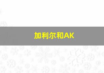 加利尔和AK