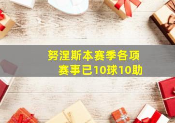 努涅斯本赛季各项赛事已10球10助