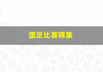 国足比赛锦集