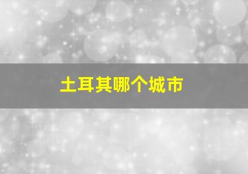 土耳其哪个城市