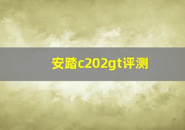 安踏c202gt评测