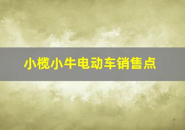 小榄小牛电动车销售点