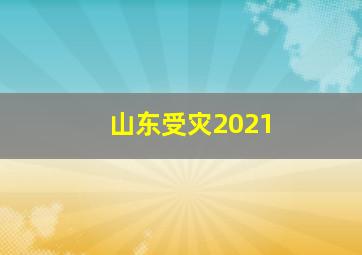 山东受灾2021