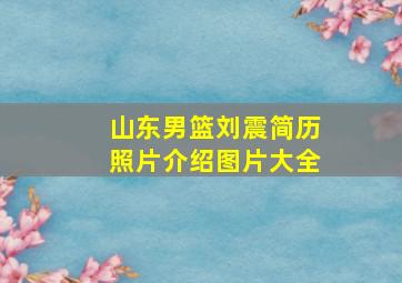 山东男篮刘震简历照片介绍图片大全