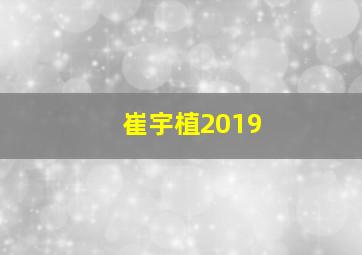 崔宇植2019