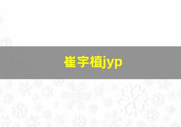 崔宇植jyp