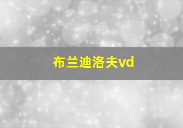 布兰迪洛夫vd