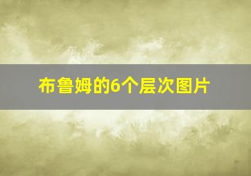 布鲁姆的6个层次图片