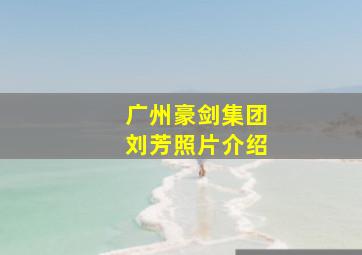 广州豪剑集团刘芳照片介绍