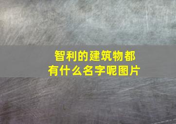 智利的建筑物都有什么名字呢图片