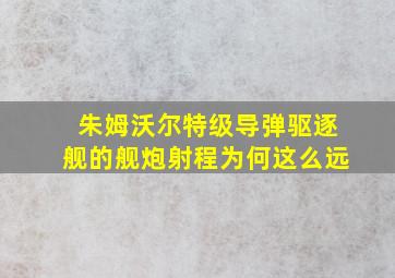 朱姆沃尔特级导弹驱逐舰的舰炮射程为何这么远