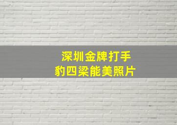 深圳金牌打手豹四梁能美照片