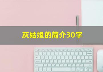 灰姑娘的简介30字