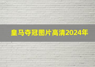 皇马夺冠图片高清2024年