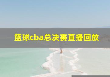 篮球cba总决赛直播回放