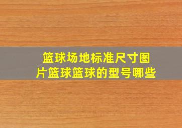 篮球场地标准尺寸图片篮球篮球的型号哪些