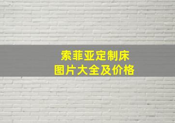 索菲亚定制床图片大全及价格