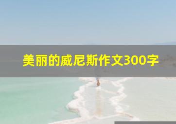 美丽的威尼斯作文300字