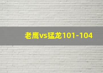 老鹰vs猛龙101-104