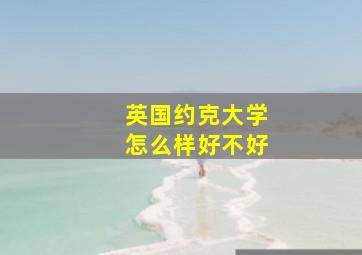 英国约克大学怎么样好不好