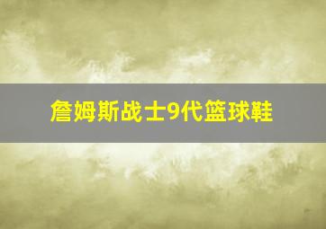 詹姆斯战士9代篮球鞋