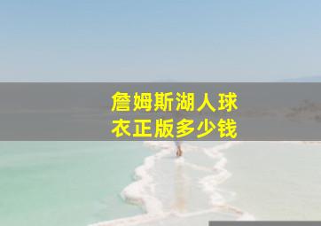 詹姆斯湖人球衣正版多少钱