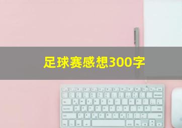 足球赛感想300字