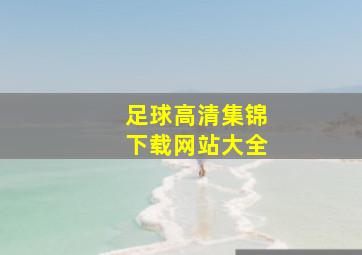 足球高清集锦下载网站大全