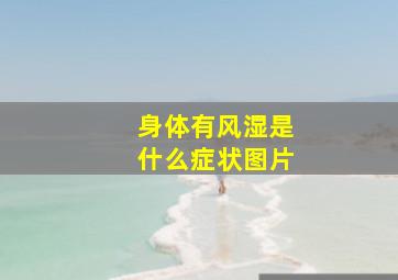 身体有风湿是什么症状图片