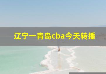 辽宁一青岛cba今天转播