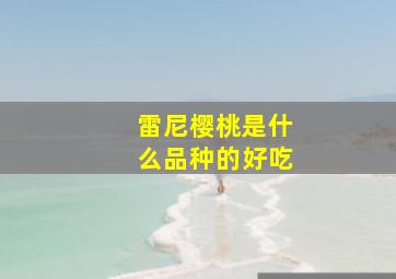 雷尼樱桃是什么品种的好吃