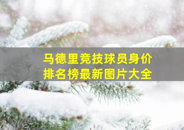 马德里竞技球员身价排名榜最新图片大全